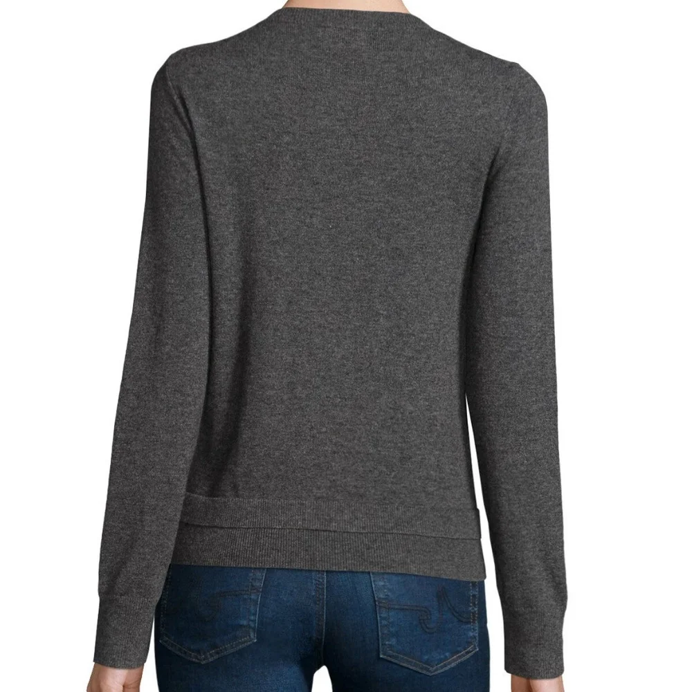 NWT $268 Kate Spade Embellished Crewneck Sweater in size XXS!